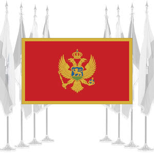 Montenegro Ceremonial Flags