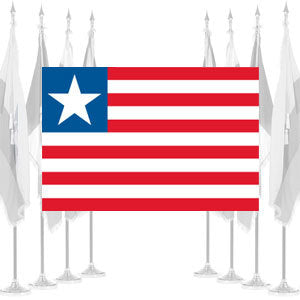 Liberia Ceremonial Flags