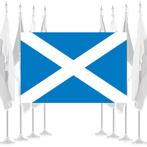 St. Andrews Cross Ceremonial Flags