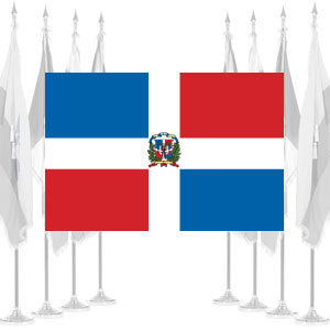 Dominican Republic Government Ceremonial Flags