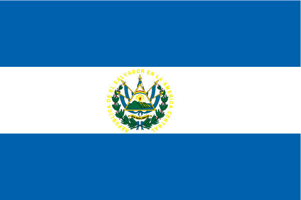 El Salvador Government Outdoor Flags