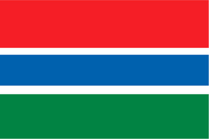 Gambia Ceremonial Flags