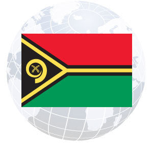 Vanuatu Outdoor Flags