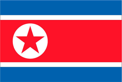 North Korea Outdoor Flags