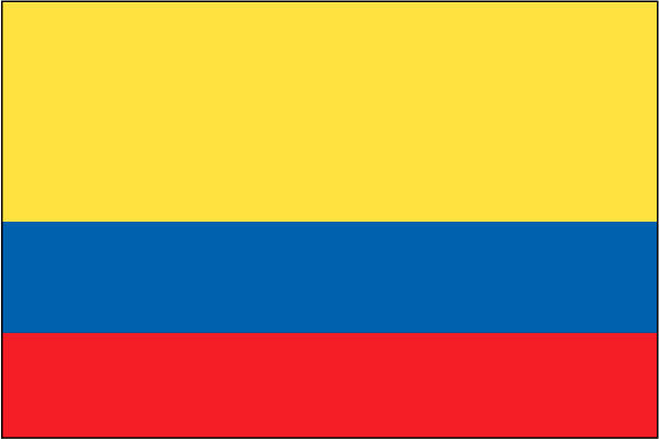 Colombia Outdoor Flags