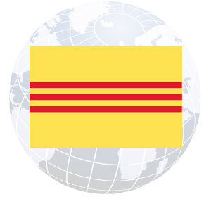 South Vietnam Outdoor Flags