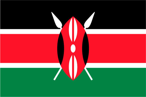 Kenya Ceremonial Flags