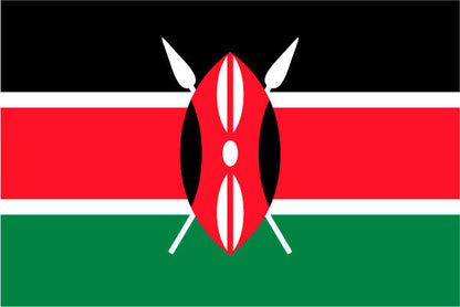 Kenya Ceremonial Flags