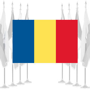 Romania Ceremonial Flags