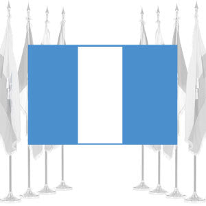 Guatemala Civil Ceremonial Flags