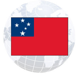 Western Samoa Outdoor Flags