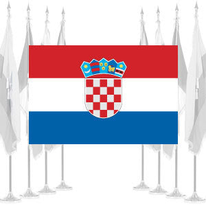 Croatia Ceremonial Flags