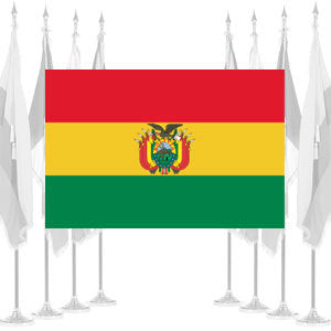 Bolivia Government Ceremonial Flags