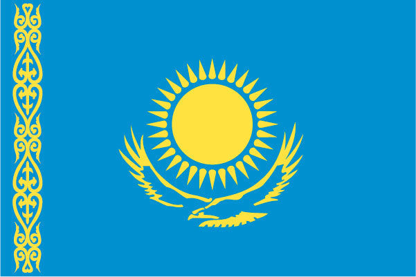 Kazakhstan Outdoor Flags