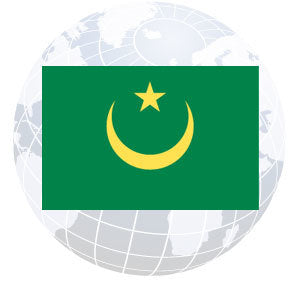 Mauritania Outdoor Flags