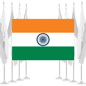 India Ceremonial Flags