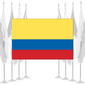 Colombia Ceremonial Flags