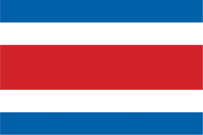 Costa Rica Civil Ceremonial Flags