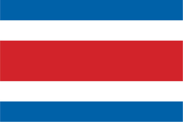 Costa Rica Civil Outdoor Flags