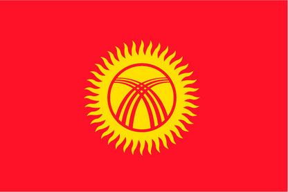 Kyrgyzstan Ceremonial Flags