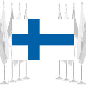 Finland Ceremonial Flags