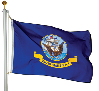 Military Polyester Outdoor Flags -  Set of 5 flags only